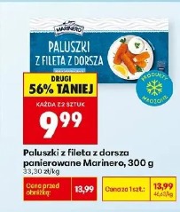 Paluszki z fileta z dorsza panierowane Marinero