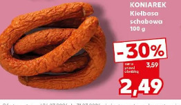 Koniarek Kiełbasa schabowa
