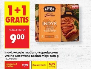 Indyk w sosie maślano-koperkowym Wolno Gotowane Kraina Mięs