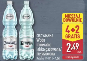 Cisowianka Woda mineralna lekko gazowana/ niegazowana