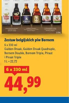 Zestaw belgijskich piw Bornem