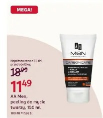 AA Men, peeling do mycia twarzy