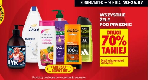 Wszystkie żele pod prysznic