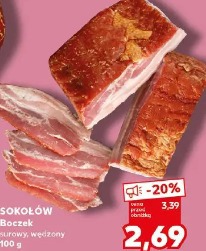 Sokołów Boczek surowy, wędzony