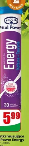 Tabletki musujące Vital Power Energy