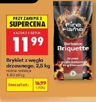 Brykiet z węgla drzewnego Fire Flame