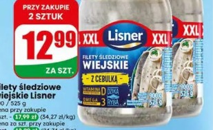 Filety śledziowe wiejskie Lisner