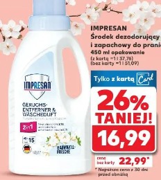 Impresan Środek dezodoryzujący i zapachowy do prania