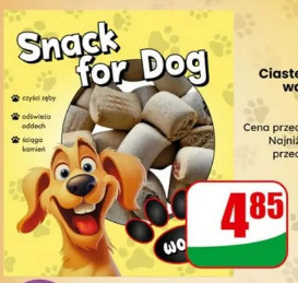 Dafti ciasteczka dla psa waniliowe