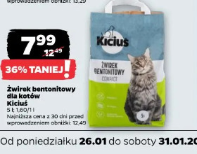 Żwirek bentonitowy dla kotów Kiciuś