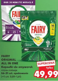 Fairy Original All in One kapsułki do zmywarek