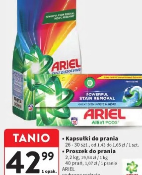 Kapsułki do prania Ariel