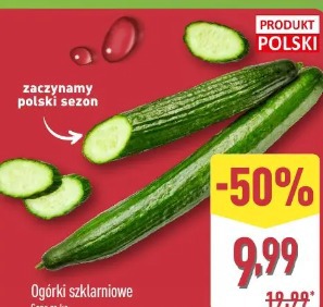Ogórki szklarniowe