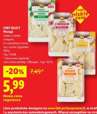 CHEF SELECT Pierogi