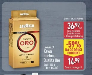 Lavazza Kawa mielona Qualità Oro