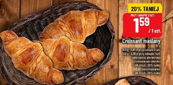 Croissant maślany
