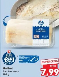 Blue Bay Halibut filet bez skóry