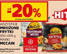 Mrożone frytki McCain