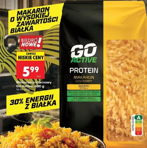 Makaron proteinowy Go Active