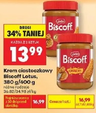 Krem ciasteczkowy Biscoff Lotus