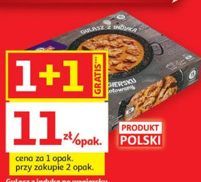 Gulasz z indyka po węgiersku