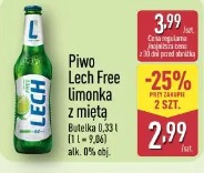 Piwo Lech Free limonka z miętą