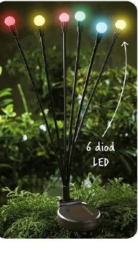Lampa solarna kuleczki LED Gardenic