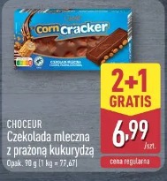 Choceur Czekolada mleczna z prażoną kukurydzą