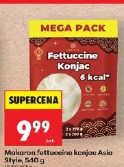 Makaron fettuccine konjac Asia Style
