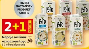 Napoje roślinne oznaczone logo Bio