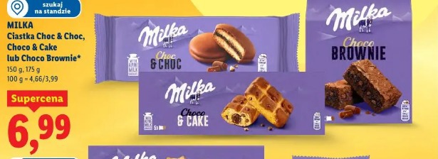 Milka Ciastka Choc & Choc, Choco & Cake lub Choco Brownie