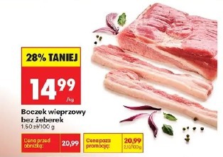 Boczek wieprzowy bez żeberek