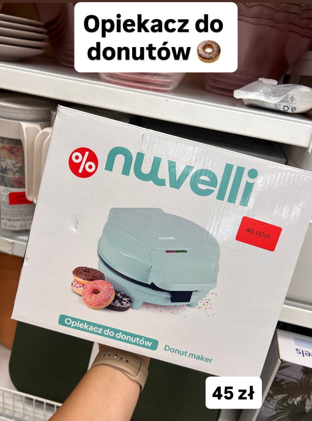 Nuvelli opiekacz do donutów