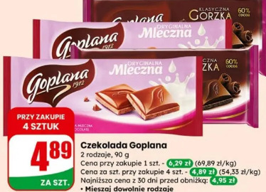 Czekolada Goplana