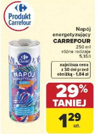 Napój energetyzujący CARREFOUR
