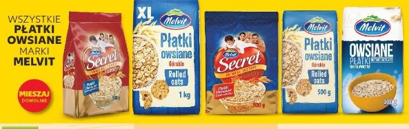 Płatki owsiane Melvit