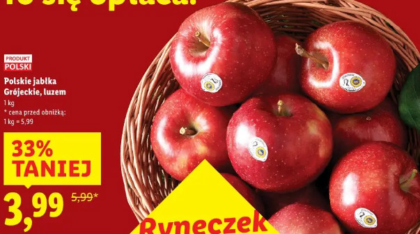 Polskie jabłka Grójeckie