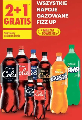 Wszystkie napoje gazowane Fizz Up