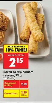 Borek ze szpinakiem i serem