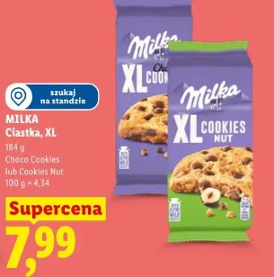 Milka Ciastka XL