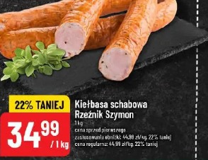 Kiełbasa schabowa Rzeźnik Szymon