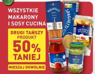 Wszystkie makarony i sosy Cucina