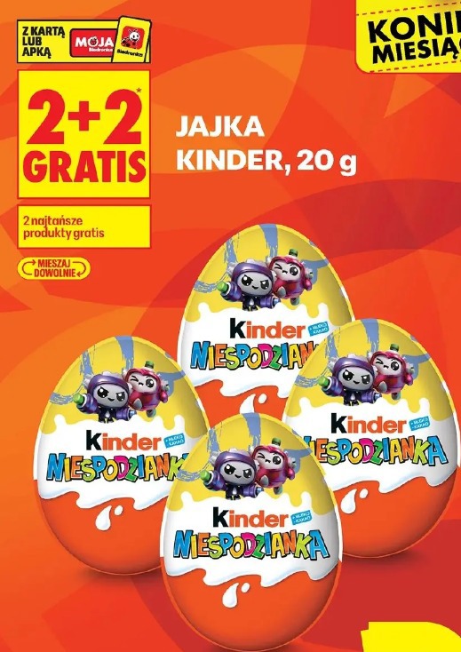 Jajka Kinder