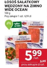 Łosoś sałatkowy wędzony na zimno Wide Ocean