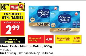 Masło Ekstra Mleczna Dolina