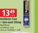 KofAktin Fast + żeń-szeń Olimp Nutrifarm