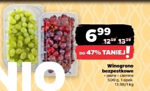 Winogrono bezpestkowe