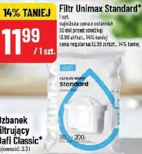 Filtr Unimax Standard Dafi