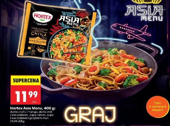 Hortex Asia Menu