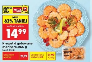 Krewetki gotowane Marinero